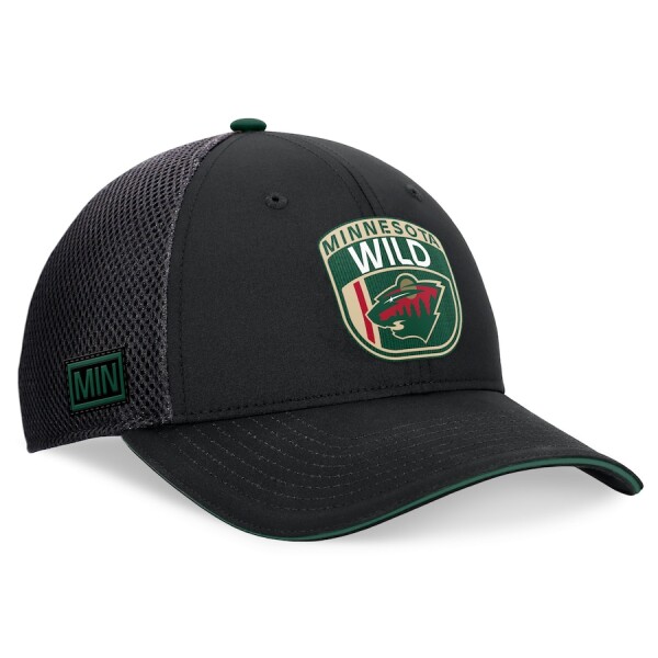 Fanatics Pánská kšiltovka Minnesota Wild 2024 Draft NHL On Stage Trucker Adjustable Hat