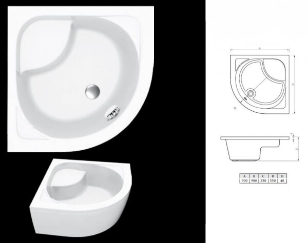 HOPA - Sprchový kout TOLEDO PLUS - Barva rámu - Chrom/Leštěný hliník (ALU), Rozměr A - 90, Rozměr B - 90, Rozměr C - 188, Směr zavírání - Univerzální Levé / Pravé, Výplň - Grape bezpečnostní sklo - 5 / 6 mm OLBTOL90CGPLUS