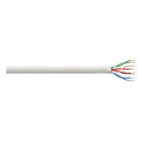 LogiLink CPV0035 bílá / Patch kabel / CAT6 / U/UTP / bez konektoru / 100m (CPV0035)
