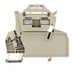 Weidmüller 1616460000 jisticí řadová svorka pružinová svorka Tmavě béžová 10 ks