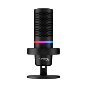 HyperX DuoCast USB černá / stolní mikrofon / RGB podsvícení / pop filtr (4P5E2AA)