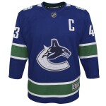 Outerstuff Dětský dres Vancouver Canucks NHL Quinn Hughes #43 Premier Modrá (YOUTH)