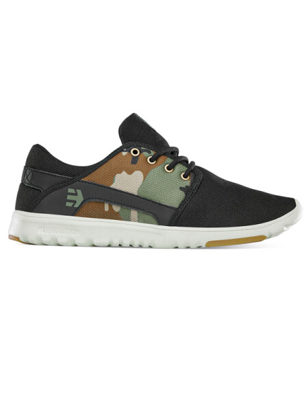 Etnies Scout BLACK/CAMO/OLIVE pánské boty 42EUR