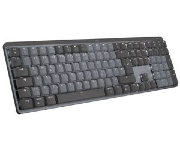 Logitech MX Mechanical grafitová / Kancelářská klávesnice / bezdrátová / mechanická / QWERTY / BT / US layout (920-010758)