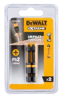 DeWalt DT70532T / sada bitů Impact Torsion Extreme / Ph2x50mm / 2ks (DT70532T-QZ)