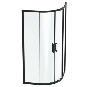 IDEAL STANDARD - Connect 2 Sprchový kout 100x100 cm, černá/čiré sklo K9252V3