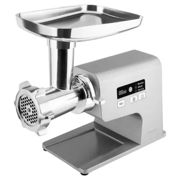 Catler MG 800 stříbrná / Mlýnek na maso / 800W / LCD Displej / 3 mlecí disky (8590669322473)