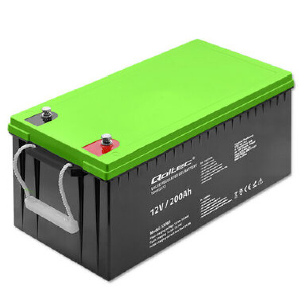 Qoltec Gel Battery 53083 / Akumulátor / 12V / 200Ah (53083)