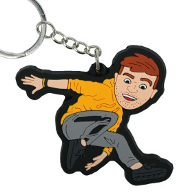 Přívěšek/klíčenka - design Tary oranžový