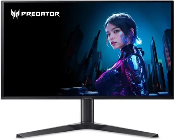26.5" Acer X27X1bmiippruzx černá / Monitor / QD-OLED / 4K UHD / 240 Hz / 1000 cd/m2 / 2× HDMI + 2× DP 1.4 / repro (UM.GXXEE.109)
