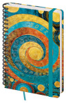 Diář 2027 týdenní A5 s poznámkami Twin - Spiral