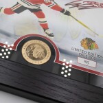 Obraz Chicago Blackhawks NHL Connor Bedard Bronze Coin