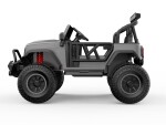 Mamido Elektrické autíčko Buggy BIG FOOT 4x4 šedé 24V | 800W | 60 kg | EVA | LED | 2,4Ghz | ECO kůže