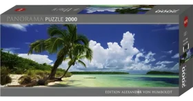 HEYE Panoramatické puzzle Palmový ráj