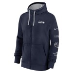 Nike Pánská mikina Seattle Seahawks NFL Full-Zip Club Fleece Hoodie Velikost: S