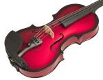 Glasser CC Violin AEX Acoustic Electric Red
