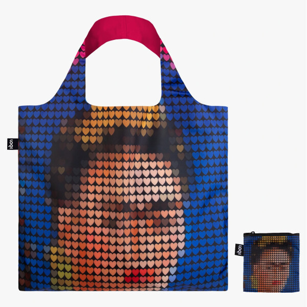 Skládací nákupní taška LOQI PIX & LOVE Mexican Icon