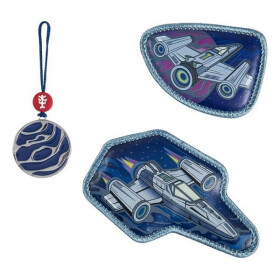 Doplňková sada obrázků Magic Mags Vesmírná loď ELIO k aktovkám Grade, Space, Cloud, 2v1 a