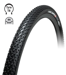 Plášť TUFO Gravel SWAMPERO 700 x 44C, bezdušový černý