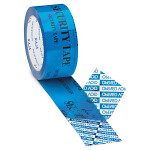 Vysoce bezpečnostní lepicí páska s potiskem „SECURITY TAPE“ RAJATAPE, 50 mm × 50 m