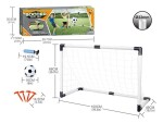Fotbal set skládací branka 100x68 cm a míč, Wiky, W047354