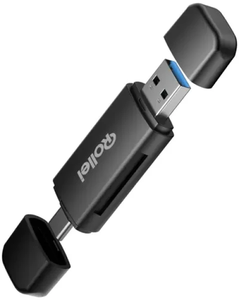 Rollei čtečka paměťových karet 2v1 / Čtečka karet / SD a microSD (25100)