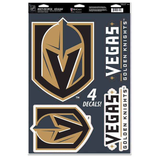 Wincraft Samolepka Vegas Golden Knights NHL Multi-Use Set (4 ks)% 1 ks