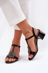 Sandály na podpatku model 213183 Step in style 37