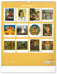 Nástěnný kalendář 2026 NOTIQUE - Frida Kahlo, 48 x 56 cm