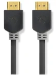 Nedis High Speed HDMI 2.0 10 m antracit / Kabel HDMI / 4K 60Hz / Ethernet / Zlacené konektory (CVBW34000AT100)
