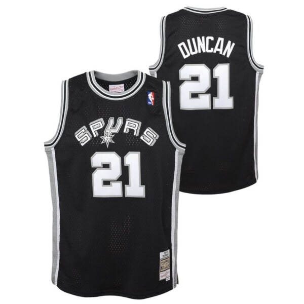 Mitchell & Ness Dětský dres San Antonio Spurs NBA Tim Duncan #21 1998-99 Youth Swingman Černá (YOUTH)
