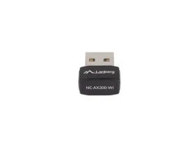 Lanberg NC-AX300-WI / Wi-Fi adaptér / USB / Interní anténa (NC-AX300-WI)