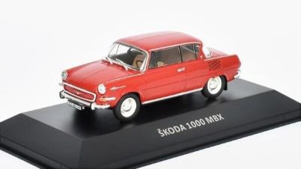 Škoda 1000 MBX - 1:43 - DeAgostini - Kaleidoskop vozů Škoda 18