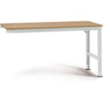 Manuflex LD1113.6011 ESD ESD pracovní stůl UNIDESK s kaučuk deska, rezedově zelená RAL 6011, Šxhxv = 2000 x 800 x 720-73