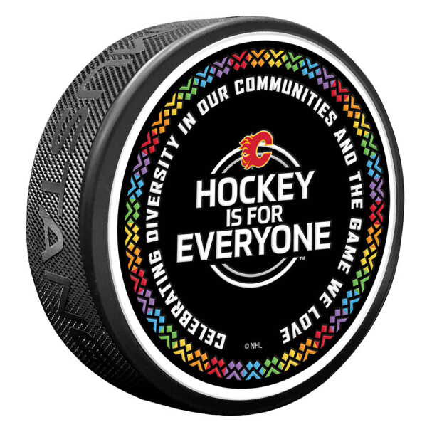 Mustang Puk Calgary Flames NHL Hockey is for Everyone