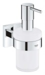 GROHE - QuickFix Start Cube Dávkovač mýdla s držákem, sklo/chrom 41098000