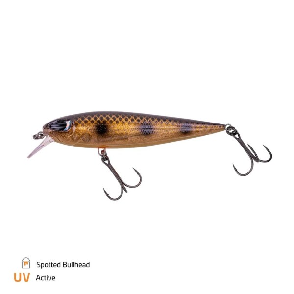 Zeck Wobler Dundee 13,5cm / 2,5m SP - Spotted Bullhead,Zeck Wobler Dundee 13,5cm / 2,5m SP - Spotted Bullhead