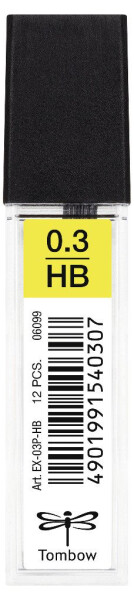 Tombow Tuha do mikrotužky 0,3 mm - HB