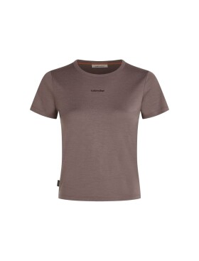 ICEBREAKER Wmns Mer 200 Tech Lite SS Crop Slim Tee, Porcini velikost: L