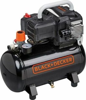 BlackDecker NUNKBN304BND309 / Bezolejový kompresor / 1100W / 12L / Tlak 10 bar / 185 L za minutu (NUNKBN304BND309)