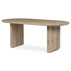 Stůl jídelní, 200x100x76 cm, MDF deska, 3D dekor dub san remo.