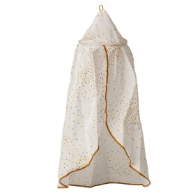 Maileg Nebesa nad postýlku pro myšky Maileg – Off White, bílá barva, textil