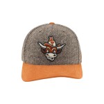 Zephyr Pánská kšiltovka Texas Longhorns NCAA Tweed Pinched Crown
