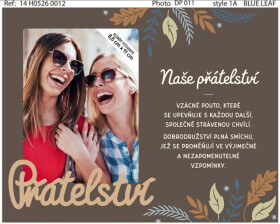 Fotorámeček se jménem - Naše přátelství - Albi