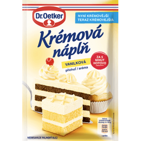 Dr. Oetker Krémová náplň vanilková 65
