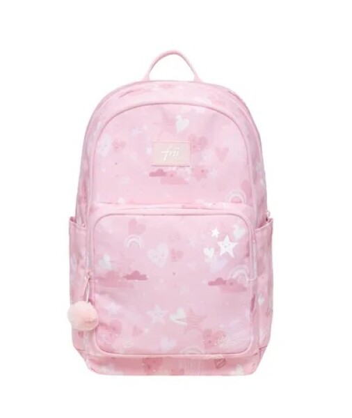 Ergonomický školní Frii of Norway Active 22l Pink Heart