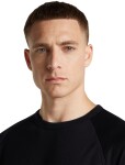 Unisex merino mikina ICEBREAKER Unisex Terry LS Crewe, Black velikost: M