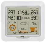 TFA 35.1177.02 WEATHER ONE / Hobby meteostanice / integrované čidlo / předpověď počasí / tlak vzduchu