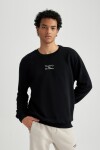 DEFACTO Regular Fit Crew Neck Printed Sweatshirt