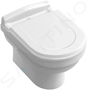 VILLEROY & BOCH - Hommage Závěsné WC, CeramicPlus, bílá 6661B0R1